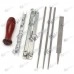 Kit ascutire lant drujba 7 piese cu suport textil